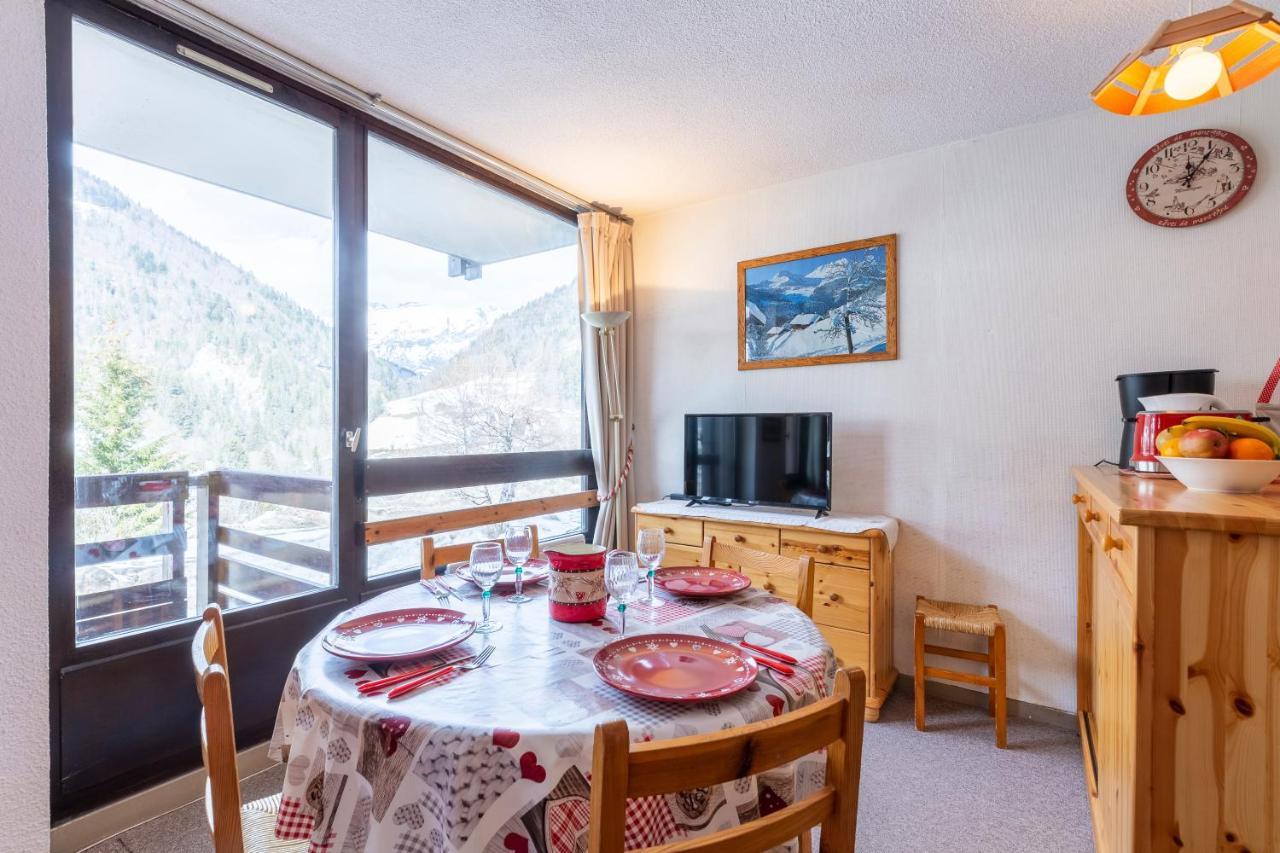 Le Flocon - Studio cosy vue montagne -Val d'Arly Flumet Esterno foto